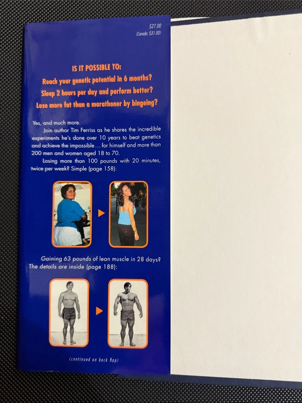 The 4-Hour Body: An Uncommon Guide to Rapid Fat-Loss… by Timothy Ferriss